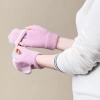 Women's/children's winter telephone gloves - pink