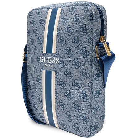 Guess Bag GUTB10P4RPSB 10" blue/blue 4G Stripes Tablet Bag