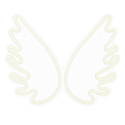 Neon PLEXI LED SKRZYDŁA białe FPNE09X Forever Light