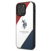 US Polo USHCP14LPSO3 iPhone 14 Pro 6,1" biały/white Tricolor Embossed