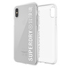 SuperDry Snap iPhone X/Xs Clear Case biały/white 41576