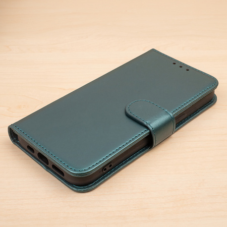 Etui Smart Classic do Xiaomi Redmi 13 4G / 13 5G ciemnozielone