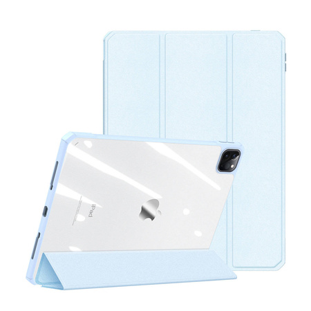 Dux Ducis Copa Hülle für iPad Pro 12.9 &#39;&#39; 2021/2020/2018 Smart Cover mit Ständer blau