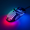 Mysz / Myszka  ART przewodowa-optyczna 6400DPI USB RGB AM-99 ultralekka