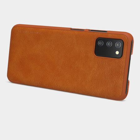 Nillkin Qin original leather case cover for Samsung Galaxy A03s brown