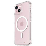 PanzerGlass HardCase with MagSafe with D3O and Military Grade Certification for iPhone 15/14/13 - Transparent