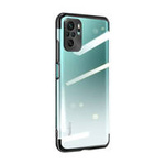 Clear Color case żelowy pokrowiec etui z metaliczną ramką Xiaomi Redmi Note 10 5G / Poco M3 Pro czarny