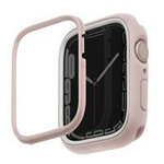 UNIQ etui Moduo Apple Watch Series  4/5/6/7/8/SE 44/45mm różowy-biały/blush-white