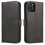 Magnet Case elegancki futerał etui pokrowiec z klapką i funkcją podstawki OnePlus Ace czarny