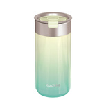 Quokka Boost Coffee Tumbler - Kubek termiczny ze stali nierdzewnej z zaparzaczem 400 ml (Lemon Lime)