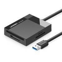 Ugreen czytnik kart pamięci USB 3.0 SD / micro SD / CF / MS czarny (30231)